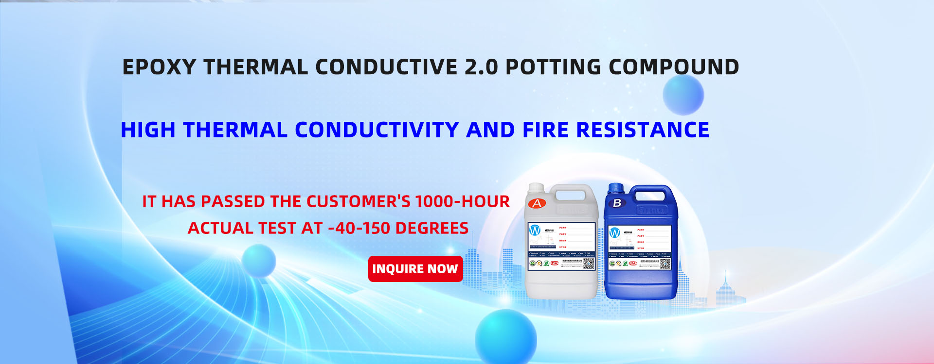 Epoxy thermal conductive 2.0 potting compound