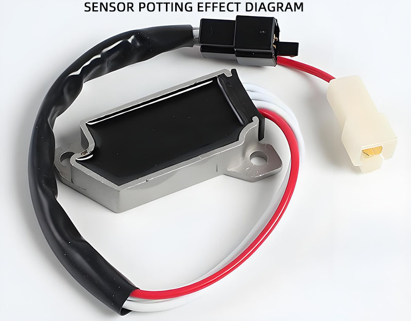 Application solutions for epoxy potting compound in sensors