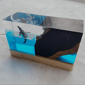 High transparent epoxy crystal glue